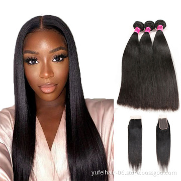 Wholesale Length 8-30 Wholesale Human Hair Bundles Top Grade 10A High Quality Natural Color Can Be Dyed